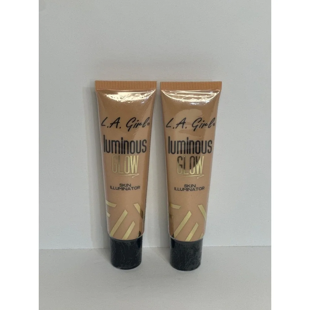 NEW L.A. Girl Luminous Glow Skin Illuminator Afterglow, 1 fl oz (30ml), Set of 2